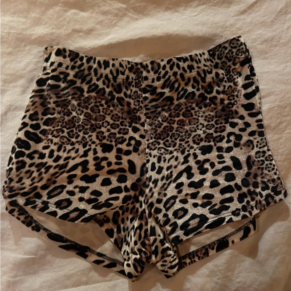 Spirit Hood Leopard Booty Shorts